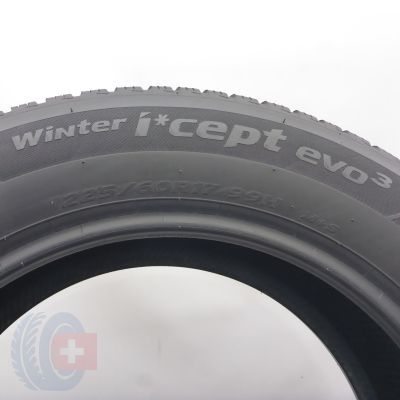 10. 225 60 17 4x HANKOOK 225/60 R17 99H Winter ICept evo3 W330 Winterreifen 2020, 2023 6,8-7mm