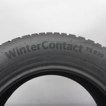 6. 195 65 15 4x CONTINENTAL 195/65 R15 91T WinterContact TS 870 Winterreifen  2022 8,2-8,8mm