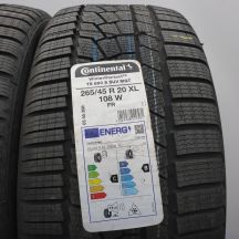 2. 265 45 20 4x CONTINENTAL 265/45 R20 108W XL WinterContact TS860S SUV MGT Winterreifen 2021 WIE NEU VOLL