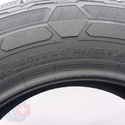 4. 185 75 16C 2x CONTINENTAL 185/75 R16C 104/102R VanContact Winter Winterreifen 2022 8,8mm