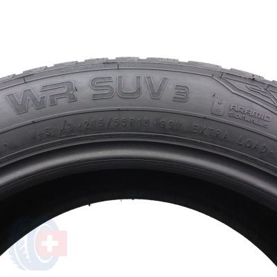 7. 215 55 18 4x NOKIAN 215/55 R18 99V XL WR SUV3 Winterreifen 2021 7,2-8mm