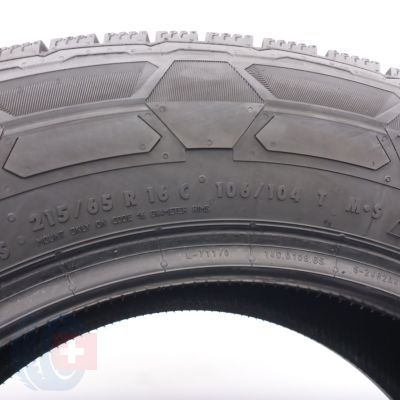 6. 215 65 16C 2x CONTINENTAL 215/65 R16C 106/104T VanContact Winter Winterreifen 2024 8-8,4mm