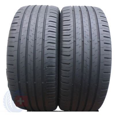 2 x CONTINENTAL 215/45 R17 87V ContiEcoContact 5 Sommerreifen 2015  5mm