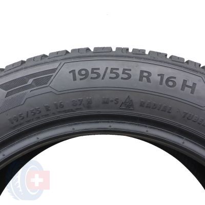 4. 2 x BARUM 195/55 R16 87H Quartaris 5 Ganzjahresreifen 2020, 2021 7-8mm