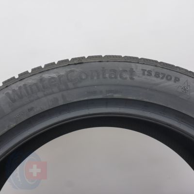 5.  235 50 20 2x CONTINENTAL  235/50 R20 100T WinterContact TS 870 P Winterreifen 2024 VOLL WIE NEU 