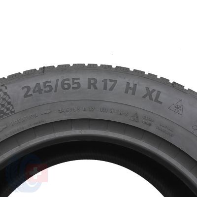 7.  245 65 17 2x CONTINENTAL 245/65 R17 111H XL WinterContact TS 870 P Winterreifen 2022 VOLL WIE NEU 