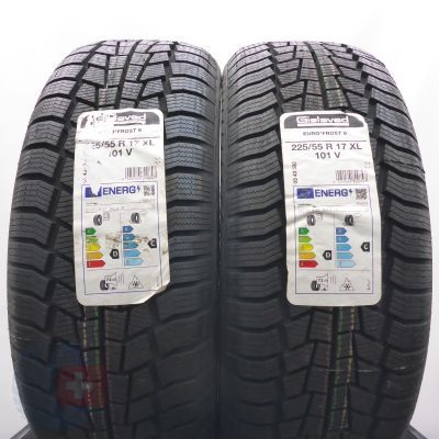  225 55 17 2x GISLAVED 225/55 R17 101V XL Euro Frost 6  Winterreifen 2021 Ungebraucht  
