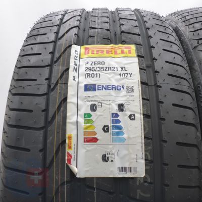 2. 295 35 21 2x PIRELLI 295/35 ZR21 107Y XL P Zero R01 Sommerreifen 2019 Ungebraucht  