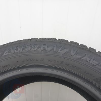 7. 215 55 17 4x GISLAVED 215/55 R17 98V XL Euro Frost 6 Winterreifen 2023 7,2 i 7mm