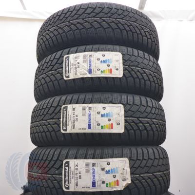 185 55 15 2x CONTINENTAL 185/55 R15 86H XL WinterContast Ts 870 Winterreifen 2023 Ungebraucht  