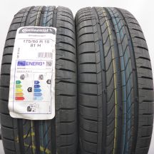 175 60 15 2x CONTINENTAL 175/60 R15  81H UltraContact Sommerreifen 2022 VOLL