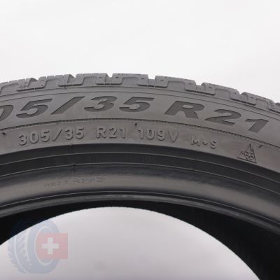 5. 305 35 21 2x PIRELLI 305/35 R21 109V XL NO Scorpion Winter Winterrefien 2022 6-6,2mm