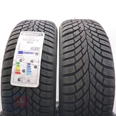 3. 195 50 15 4x CONTINENTAL 195/50 R15 82H WinterContact TS 870 Winterreifen 2023 VOLL WIE NEU 