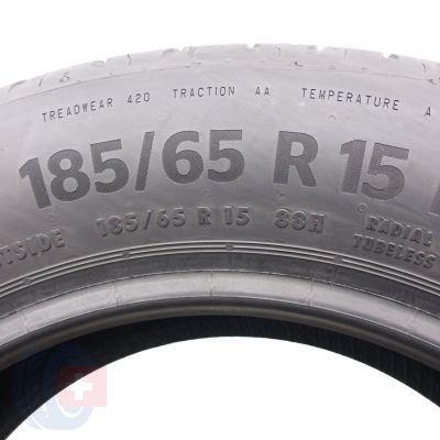 3. 185 65 15 2x CONTINENTAL 185/65 R15 88H EcoContact 6 Sommerreifen 6mm 2023