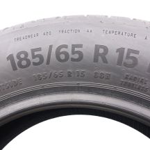 3. 185 65 15 2x CONTINENTAL 185/65 R15 88H EcoContact 6 Sommerreifen 6mm 2023