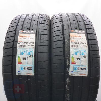 4.  225 40 20 4x HANKOOK 225/40 ZR20 94Y S1 evo 3 SUV Sommerreifen 2020