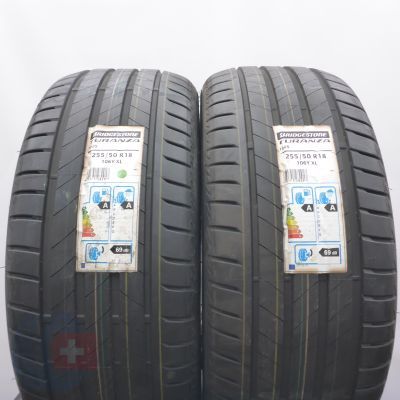 4. 255 50 18 4x BRIDGESTONE 255/50 R18 106Y XL MO Turanza T005 Sommerreifen 2020 WIE NEU VOLL