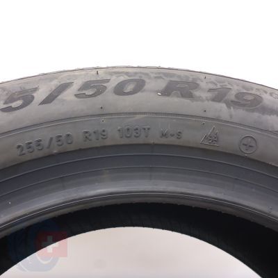 6. 255 50 19 2x PIRELLI 255/50 R19 103T Scorpion Winter A0 SEAL+  Winterreifen 2021 Ungebraucht   