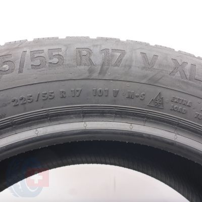 7.  225 55 17 2x CONTINENTAL 225/55 R17 101V XL WinterContact TS 870 P Winterreifen 2025 9-8,5mm