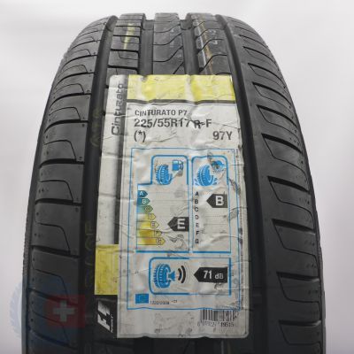  225 55 17 1x PIRELLI 225/55 R17 97Y Cinturato P7 RSC BMW Sommerreifen 2017 VOLL Ungebraucht   