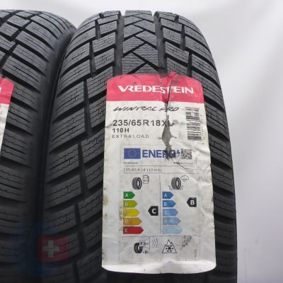2. 235 65 18 2x VREDESTEIN 235/65 R18 110H XL Wintrac PRO Winterreifen 2023 VOLL WIE NEU 