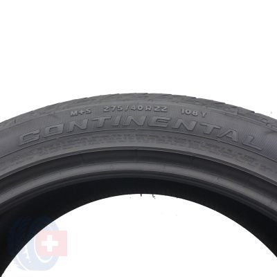 4. 275 40 22 2x CONTINENTAL 275/40 R22 108Y XL CrossContact LX Sport Sommerreifen M+S 2021 6,8mm