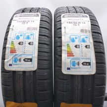 4. 155 65 14 4x CONTINENTAL 155/65 R14 75T EcoContact 6 Sommerreifen 2020 Ungebraucht  