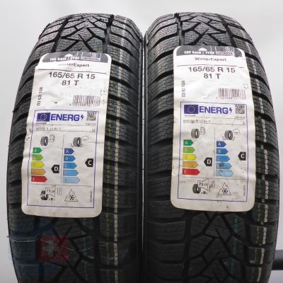 165 65 15 2x UNIROYAL 165/65 R15 81T WinterExpert Winterreifen 2022 Ungebraucht   
