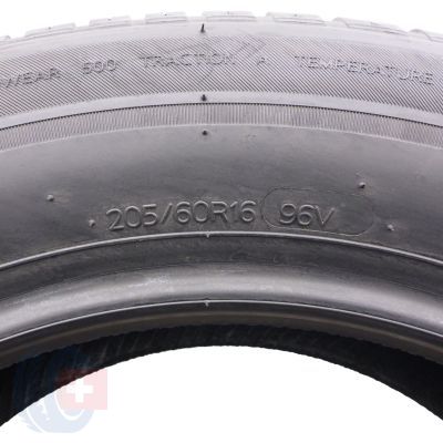 4. 1 x HANKOOK 205/60 R16 96V XL Kinergy 4S2 H750 Ganzjahresreifen 2024 8mm