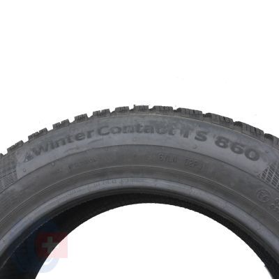 7. 2 x CONTINENTAL 195/55 R15 85H WinterContact TS860 Winterreifen 2017 WIE NEU VOLL