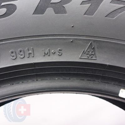 2. 215 65 17 2x PIRELLI 215/65 R17 99H Scorpion Winter Seal Winterreifen 2016 6,5mm