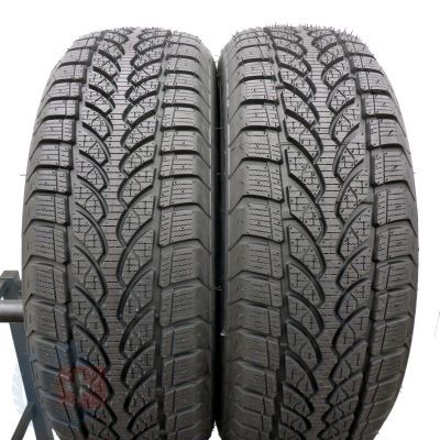 6. 205 65 15C 4x BRIDGESTONE 205/65 R15C 102/100T Blizzak LM-32C Winterreifen 2021 VOLL WIE NEU