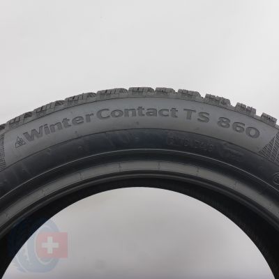 7. 205 50 16 2x CONTINENTAL 205/50 R16  87H WinterContact TS 860 Winterreifen 2022 VOLL 