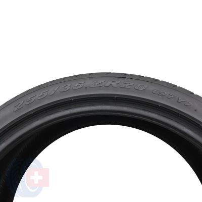 4. 255 35 20 2x PIRELLI 255/35 ZR20 97Y XL P Zero JRS Sommerreifen 5,2-5,7mm 2015