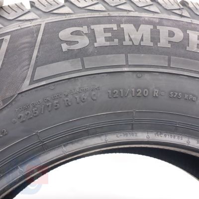 6.  225 75 16C 2x SEMPERIT 225/75 R16C 121/120R Van-Grip 3 Winterreifen 2023/24 VOLL WIE NEU   