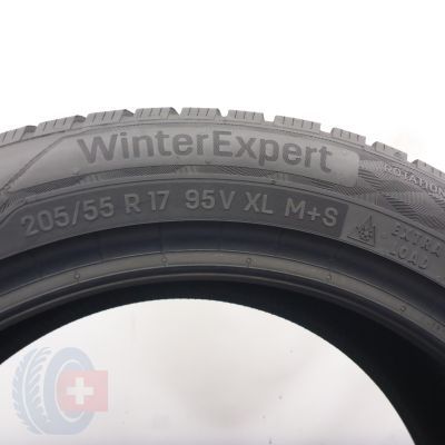 6. 205 55 17 2x UNIROYAL 205/55 R17 95V XL WinterExpert Winterreifen 2022/23 8mm 