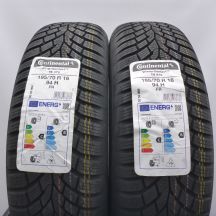 4. 195 70 16 4x CONTINENTAL 195/70 R16 94H WinterContact TS 870 Winterreifen 2022 VOLL 