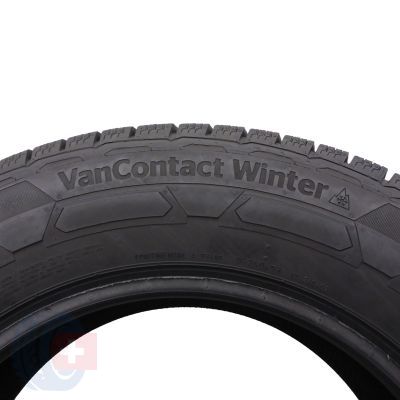 6. 215 65 16C 2x CONTINENTAL 215/65 R16C 106/104T VanContact Winter Winterreifen 7,5mm 2018