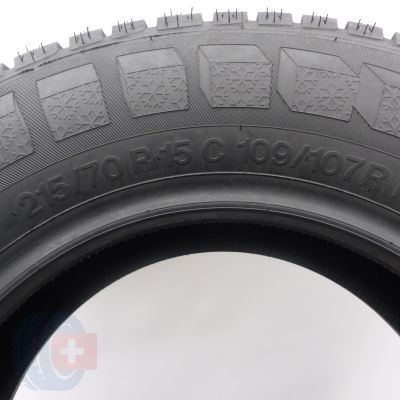 4. 215 70 15C 1x VREDESTEIN 215/70 R15C 109/107R Comtrac Winter Winterrefien 2017 VOLL