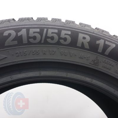 8. 215 55 17 4x SEMPERIT 215/55 R17 98V XL Speed-Grip 5  Winterreifen 2025 7,8-7mm WIE NEU