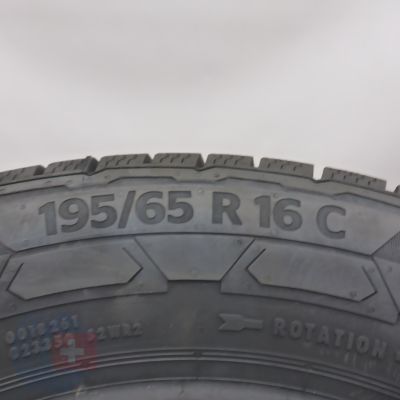 8. 195 65 16C 4x CONTINENTAL 195/65 R16C 104/102T VanContact Winter Winterreifen 2022 VOLL