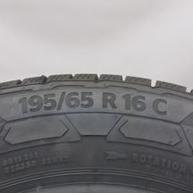 8. 195 65 16C 4x CONTINENTAL 195/65 R16C 104/102T VanContact Winter Winterreifen 2022 VOLL