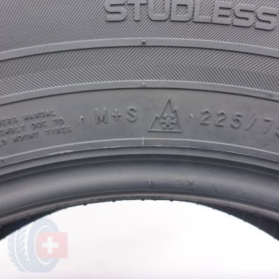 2. 225 75 16C 1x NOKIAN 225/75 R16C 121/120R WRC3 Winterreifen 2021 WIE NEU VOLL