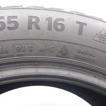 2. 205 55 16 1x CONTINENTAL 205/55 R16 91T WinterContact Ts870 Winterreifen 2021 8mm