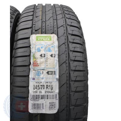 2. 245 70 16 4x NOKIAN 245/70 R16 111H XL Line SUV Sommerreifen  2016 VOLL Ungebraucht   
