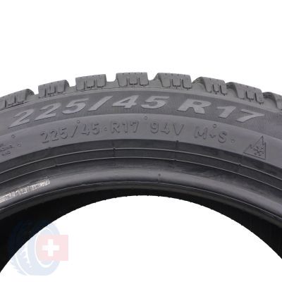 6. 225 45 17 4x PIRELLI 225/45 R17 94V XL Winter 2 Cinturato Winterreifen 2023 7,8-8,8mm