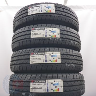 195 75 16C 4x YOKOHAMA 195/75 R16C 110/108T BluEarth Van Sommerreifen 2025 VOLL WIE NEU 
