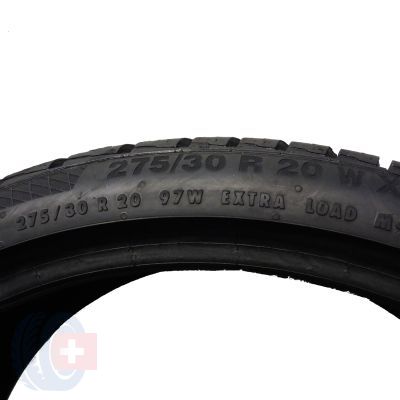 3. 275 30 20 1x CONTINENTAL 275/30 R20 97W XL WinterContact TS850P RO1 Winterreifen 6,8mm 2021 