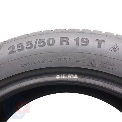 5. 255 50 19 2x CONTINENTAL 255/50 R19 103T Seal WinterContact TS850P Winterreifen 2022 6,8mm
