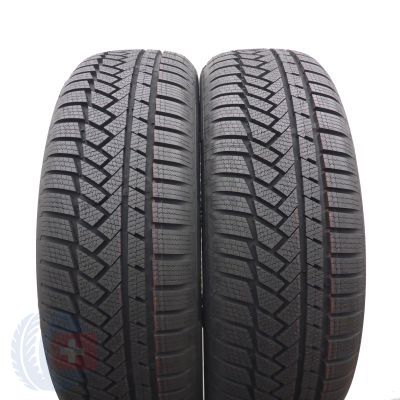 2 x CONTINENTAL 205/60 R17 93H WinterContact TS850P Winterreifen 2016 WIE NEU VOLL